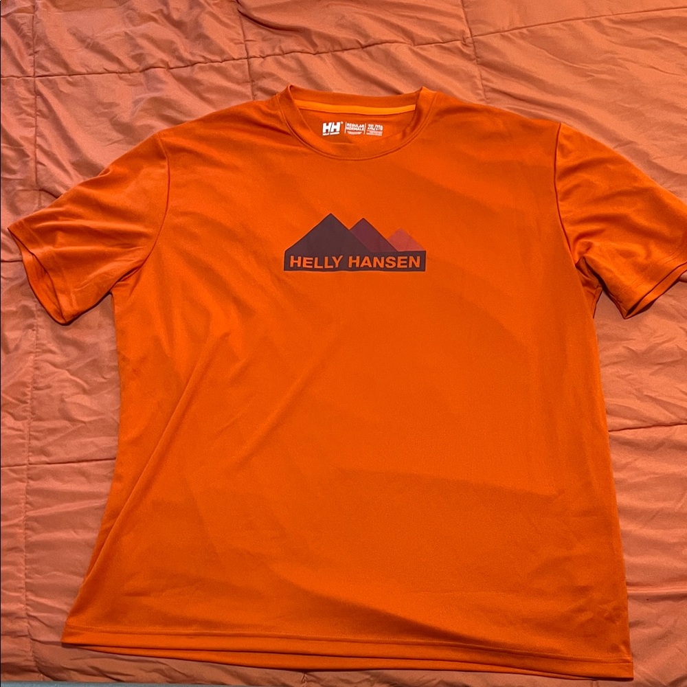 Helly Hansen Men’s T-Shirt - Orange - 2XL